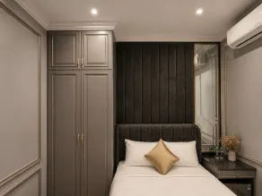 D'Élite Boutique Hotel Dĩ An - Free Mini Bar & Co-Working Space & Cafe - Habitación