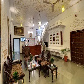 Hotel Darbargarh A Unit of Khamma Ghani A Boutique Hotel - Rezeption
