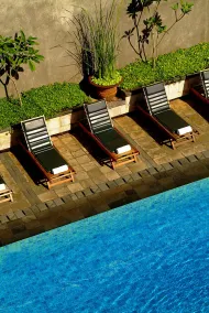 Hotel Santika Premiere Semarang - Ausblick vom Zimmer