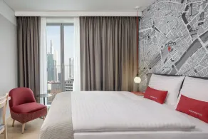 IntercityHotel Frankfurt Hauptbahnhof Süd - Vue de la chambre