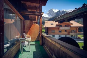 Hotel Alpina - Ausblick vom Zimmer