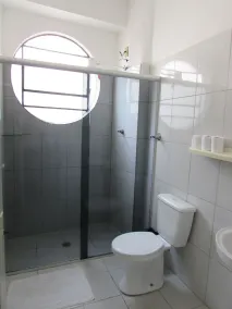 Nébias Palace Hotel junto da Avenida Ipiranga com São João em Frente ao Bar Brahma SP - Salle de bain