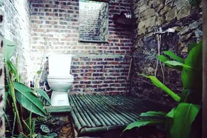Green Door Ban Gioc - Hostel - Casa de banho