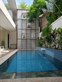 Beautiful Bali Villas - 6 mins walk to the beach - Ausblick vom Zimmer