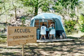 Cocooning Tipi - Azur - Réception
