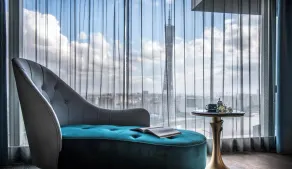 Elegant Hotel Guangzhou Zhujiang New Town Canton Tower - Vue de la chambre