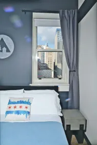 HI Chicago Hostel - Vue de la chambre