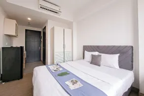 Comfortable Studio At Apartment Collins Boulevard - Chambre