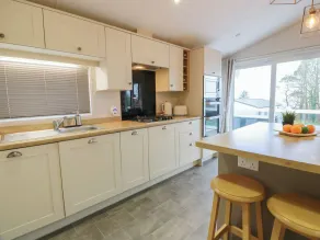 Argyll View Lodge - Private kitchen
