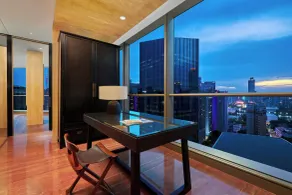 Mandarin Oriental, Guangzhou - Widok z pokoju
