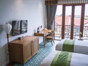 Vinh Hung Old Town Hotel - Vue de la chambre