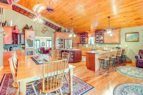 Lake Tomahawk Fall Retreat w/ Foliage & Lake Views - Interior