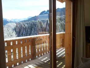 L'Eden Ski aux Pieds - Udsigt fra værelset