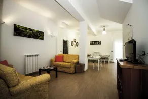 Green Bed Bergamo Guest House & Residence - Sitzecke in der Lobby