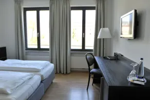 Tandem Hotel - Vue de la chambre