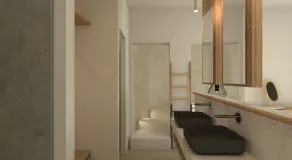 Apiro Mykonos - Salle de bain