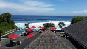 The Palms Ceningan Hotel - Ausblick vom Zimmer