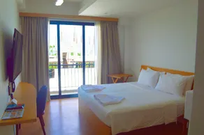 Ranthari Hotel and Spa Ukulhas Maldives - Ausblick vom Zimmer