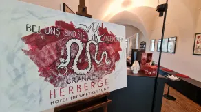 Quarto Quádruplo - Cranach-Hostel Wittenberg (Hotel) - Receção