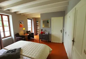 B & B Maison à votre santé Habitación L'embrassade, en el barrio vinícola Burdeos - Habitación