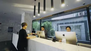 Paco Hotel Guangzhou Baiyun Airport Liantang Metro - Recepción