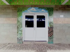 Penginapan Asri Syariah - Detalle del exterior