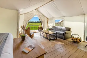 Under Canvas West Yellowstone - Vue de la chambre