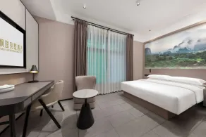 Tong Yuan International Hotel Guangzhou East Railway Station Meihuayuan Subway Station Branch  - Ausblick vom Zimmer