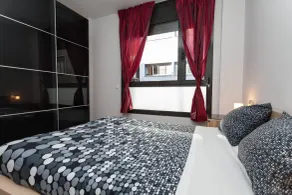 Via Augusta Apartments - Vue de la chambre