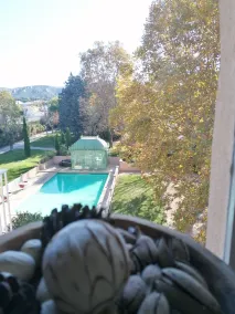 DOMAINE DE LA NERTHE- HOTEL PROVENCE MEDITERRANEE - Ausblick vom Zimmer