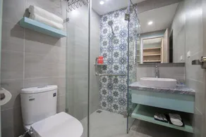 Soleil Hotel & Apartment - Badezimmer
