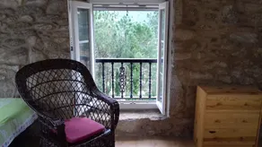 Classic Galician Stone Farmhouse With Sea Views Plus Converted Barn Attached - Værelse