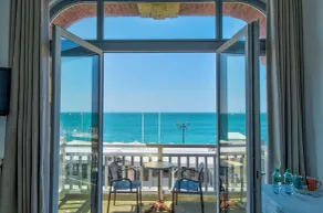 Hôtel Le Corsaire Etretat - Vue de la chambre