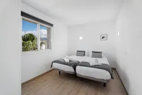 Maison de vacances 'Bonito Apartamento Cristian Playa' avec balcon et Wi-Fi - Chambre