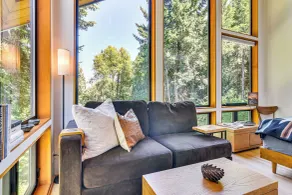 Modern PNW Cabin on 10 Wooded Acres - Intérieur