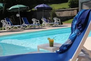 Hôtel Logis de France des Trois Maures Couches - Piscine