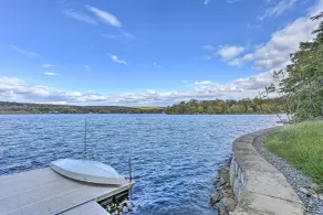 Beautiful Lakefront Retreat w/ Deck & Views! - Interior