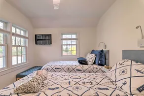Walk to Beach! Cape Cod Cottage w/ Fire Pit - Interior