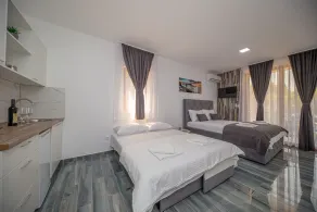 Green Pino Seaview Studios - Chambre