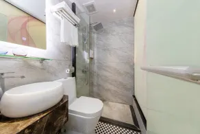 Winsome Hotel Guangzhou Tianhe Keyun Road Branch - Free shuttle bus service during the Canton Fair - Paid airport pickup service available - Badeværelse