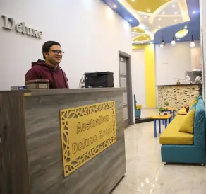 Australian Deluxe Hostel - Reception