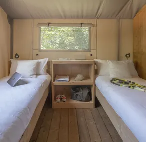 Merveilleux mobil-home | Avec animaux bienvenus - Chambre