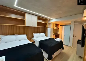 Setai Yacth, Flat para até 03 pessoas a beira mar do Cabo Branco - Room