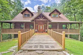 Spacious & Secluded Cabin: 25 Mi to Bentonville! - Interiør