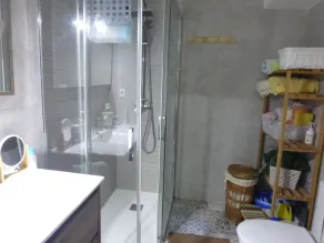 Spacious flat with a garden, El Minarete, in Roquetas de Mar - Badezimmer