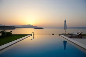 SK Place Luxury Seafront Villas Chania - Ausblick vom Zimmer