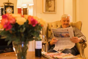 Hotel Villa Meererbusch - Siddeområde i lobbyen