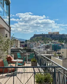 Evripides Hotel - Vue de la chambre