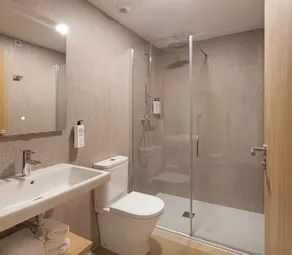 Hotel Arrosadía Iriguibel - Badeværelse