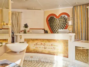 Double room, shower or bath, toilet, balcony - Recepción